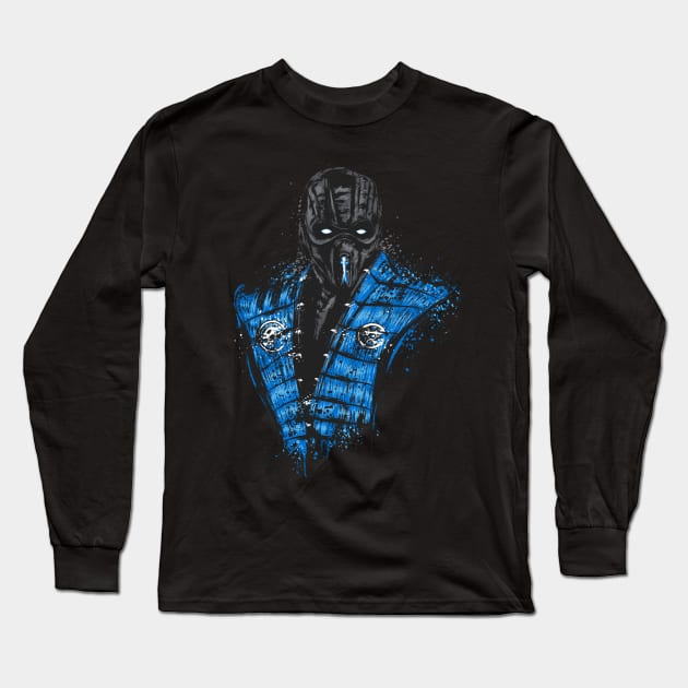 Mortal Ice Long Sleeve T-Shirt by DrMonekers
